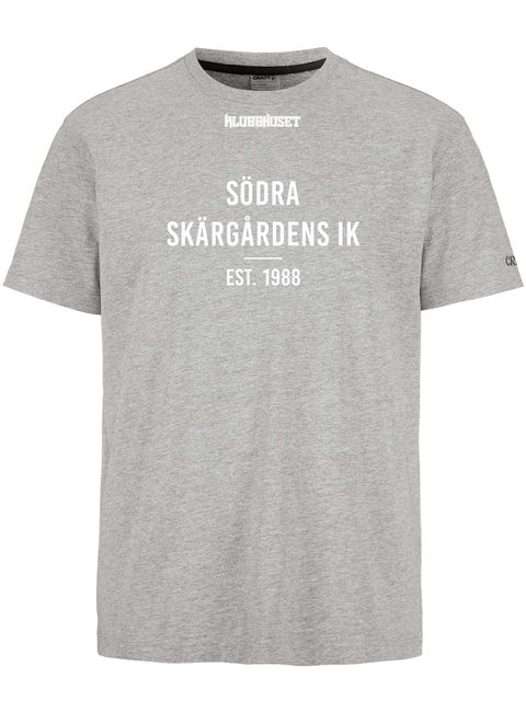 Craft T-shirt COMMUNITY 2.0, Grey Melange (Södra Skärgårdens IK)
